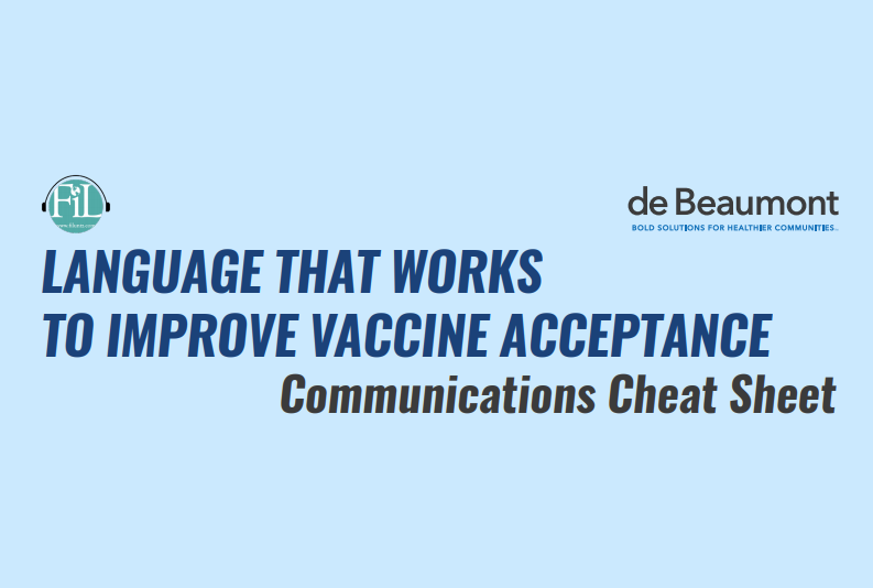 Language that Works to Improve Vaccine Acceptance