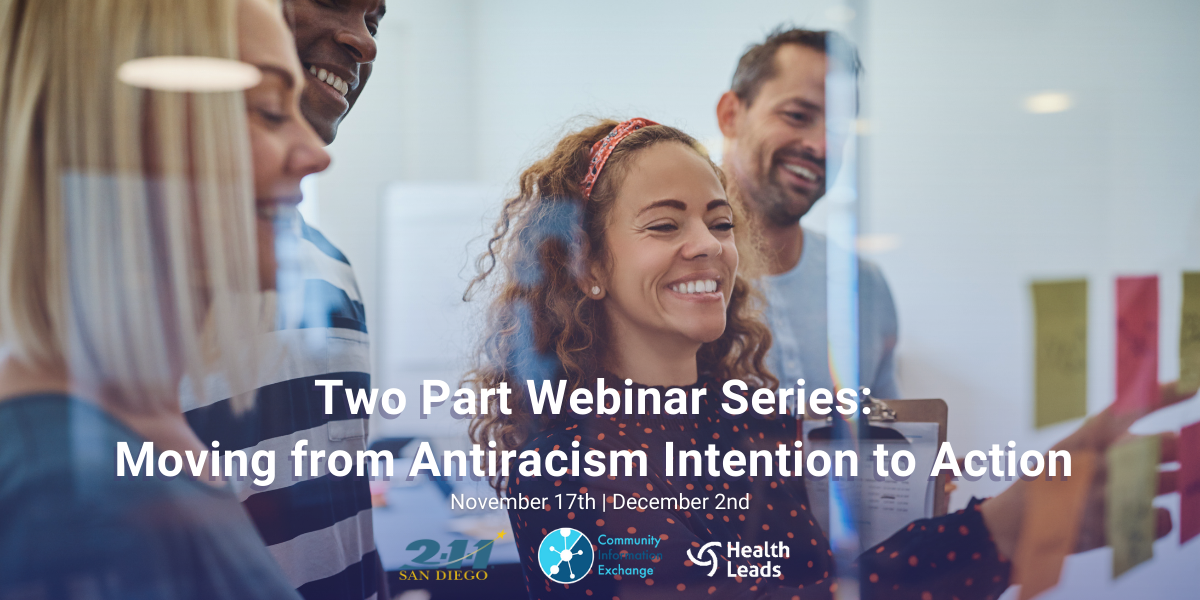 Two Part Webinar Series: Moving from Antiracism Intention to Action